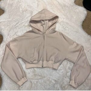 Anwnd Crop Sweatshirt Zip